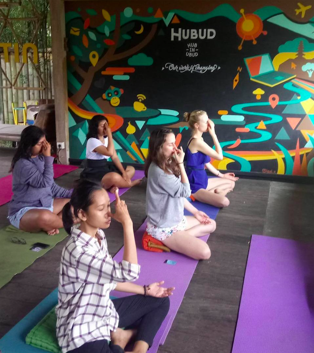 Wellness Wednesday: Yoga at Hubud